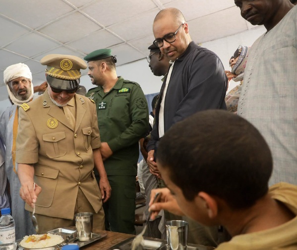 Le délégué général de Taazour Sidi Ould Moulaye Zeine inaugure un internat à Atar d’une capacité de 170 pensionnaires