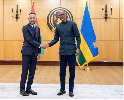 Le nouvel ambassadeur de Mauritanie au Rwanda présente ses lettres de créance au président rwandais