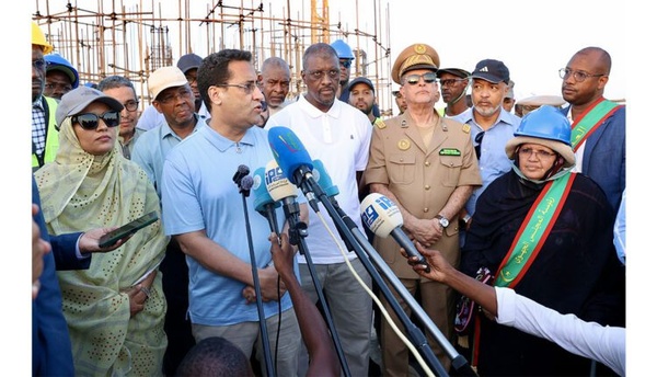 Le Premier Ministre : le projet Idini est achevé deux mois avant son échéance contractuelle et renforce l’approvisionnement de Nouakchott en eau