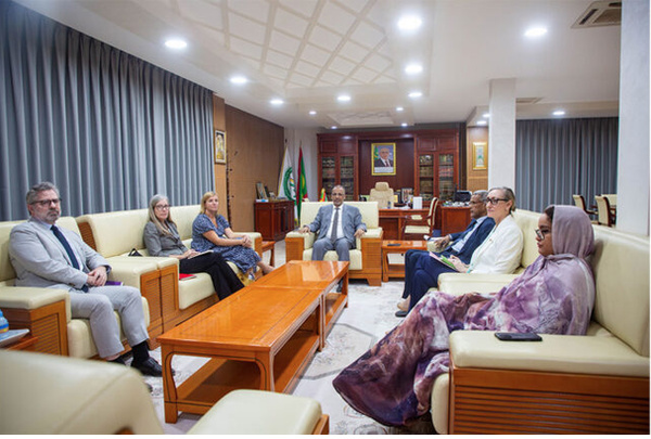 Le président du patronat appelle les investisseurs américains à renforcer leur présence en Mauritanie Le président du patronat appelle les investisseurs américains à renforcer leur présence en Mauritanie