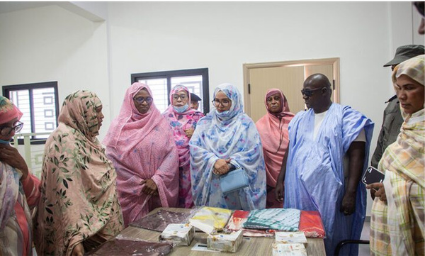 La présidente de l’Observatoire National des Droits de la Femme et de la Fille visite la prison des femmes à Nouakchott pour s’enquérir des conditions des détenues