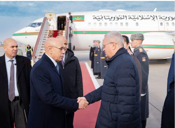 Le Président de la République arrive à Moscou pour participer aux travaux du troisième Sommet Russie-Afrique