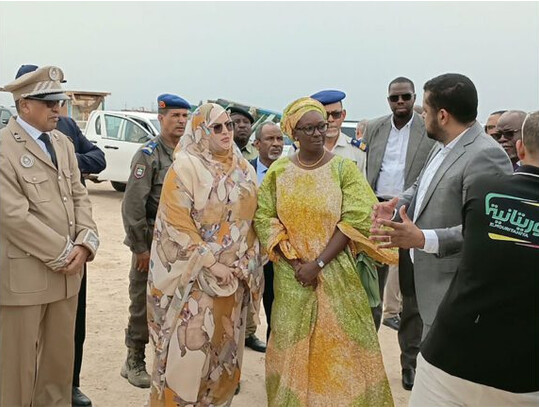La ministre de la Pêche visite plusieurs établissements et infrastructures relevant de son département à Nouadhibou