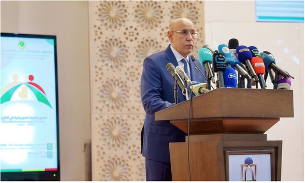 Le Président de la République : le Forum des diasporas mauritaniennes ouvre une nouvelle étape de partenariat entre l’État et ses citoyens établis à l’étranger Le Président de la République : le Forum des diasporas mauritaniennes ouvre une nouvelle étape de partenariat entre l’État et ses citoyens établis à l’étranger