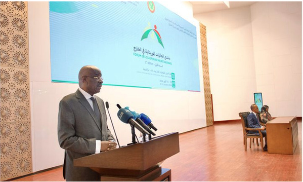 Le ministre des Affaires étrangères préside la clôture de la première édition du Forum des diasporas mauritaniennes Le ministre des Affaires étrangères préside la clôture de la première édition du Forum des diasporas mauritaniennes