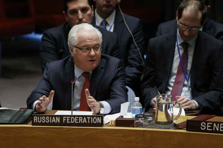 L'ambassadeur russe à l'ONU Vitali Tchourkine est mort soudainement