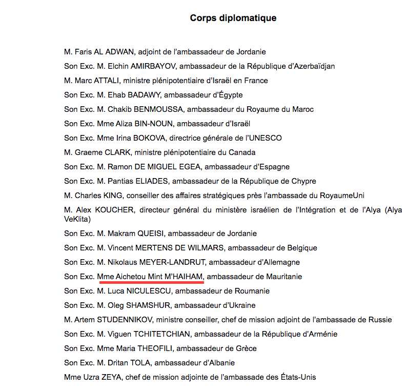 Le coup de notre ambassadrice soutenant le CRIF, le dernier coup d'un génie de la manipulation...