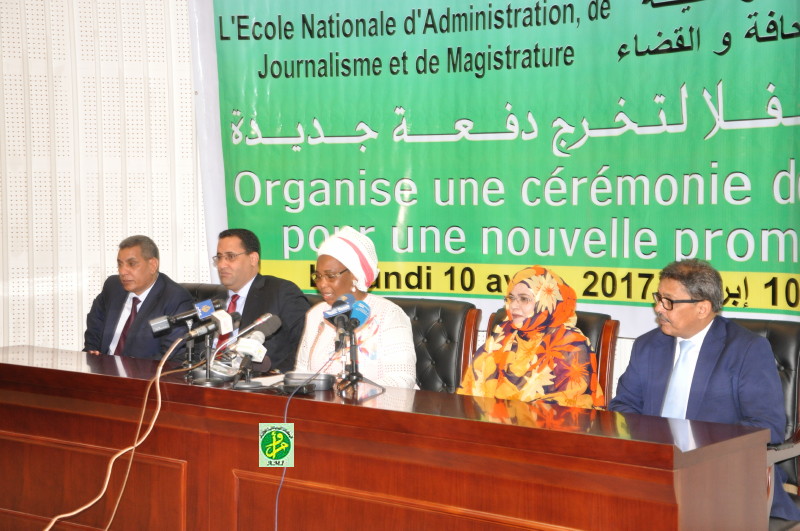 Sortie d’une nouvelle promotion d’élèves fonctionnaires de l’ENAJM Sortie d’une nouvelle promotion d’élèves fonctionnaires de l’ENAJM