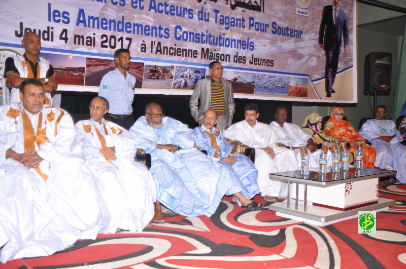 Les cadres et acteurs UPR du Tagant appuient les amendements constitutionnels