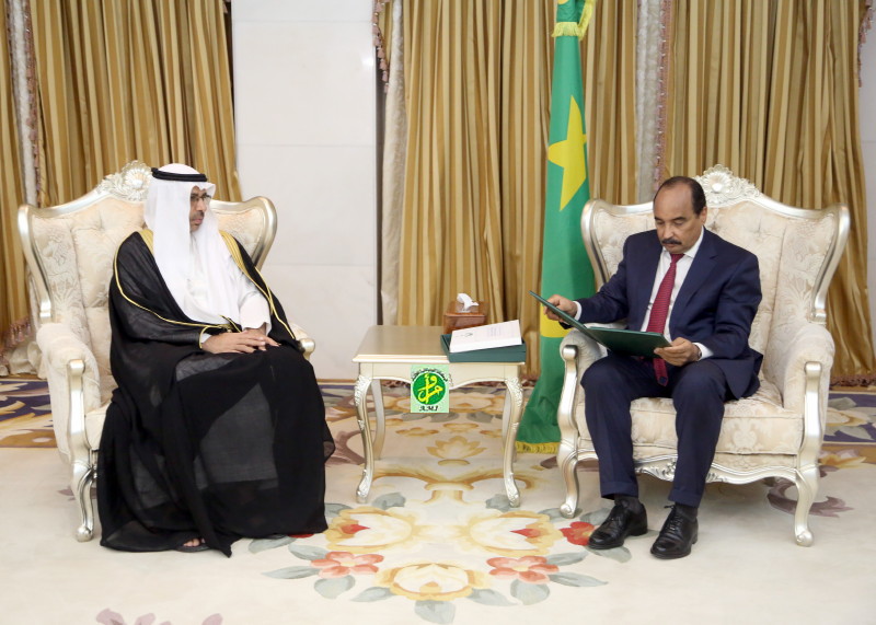 Le Président de la République reçoit un message écrit du souverain saoudien Le Président de la République reçoit un message écrit du souverain saoudien