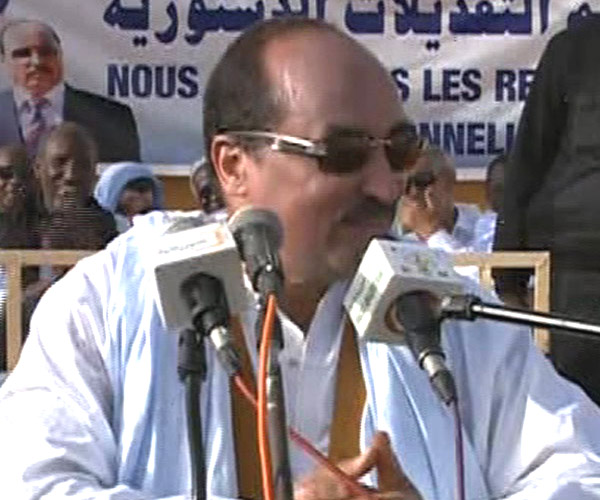 Les amendements constitutionnels proposés sont le moins qu’on puisse apporter en souvenir aux martyrs de ce pays (déclare le Président de la République à Sélibabi)