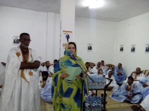 Nouadhibou : la sénatrice pour le « oui » aux réformes et pour la dissolution de la chambre haute