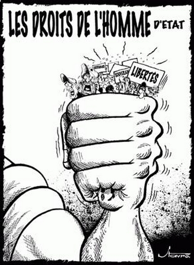 COMMUNIQUE DE PRESSE N°1: Situation des droits humains et des libertés démocratiques en Mauritanie.Empêchement de la rencontre prévue ce samedi 30 septembre au Café de Rome