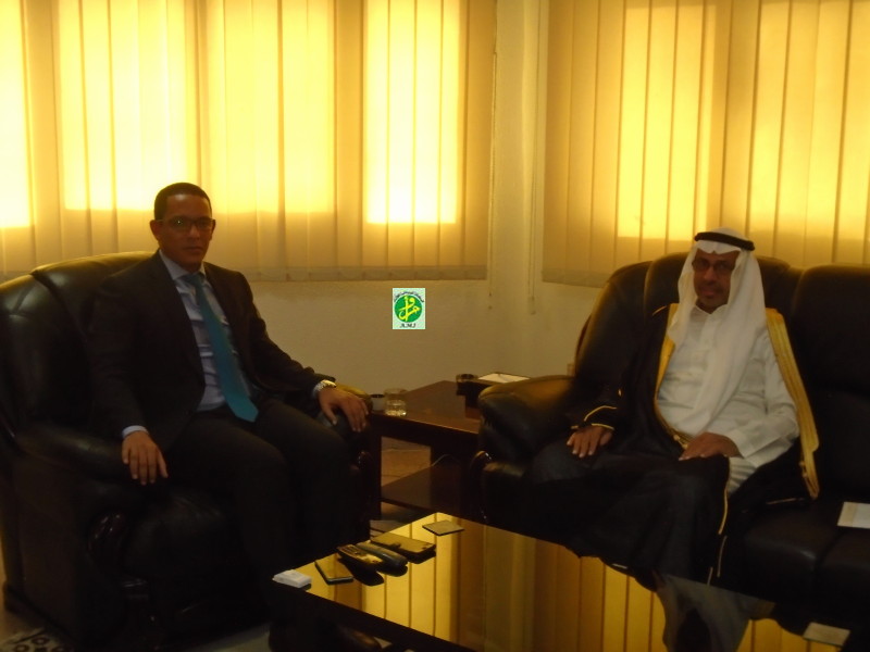 Le ministre du pétrole reçoit l’ambassadeur du Royaume d’Arabie Saoudite