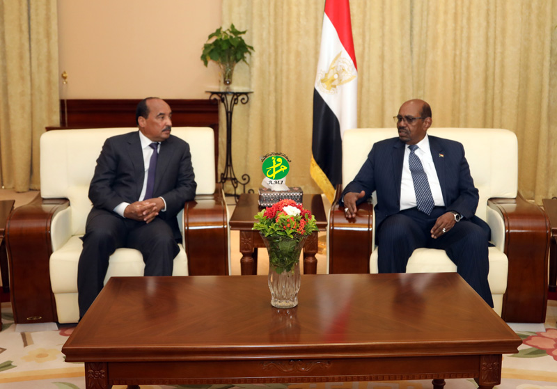 Le Président de la République s’entretient avec son homologue soudanais Le Président de la République s’entretient avec son homologue soudanais