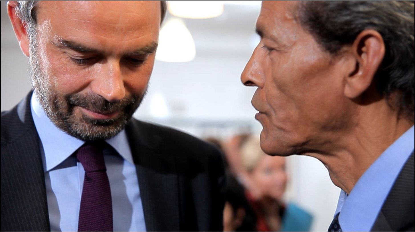 Les Grands Voisins : Mael Aïnine Néma Chérif  rencontre le PM français et Nicolas Hulot