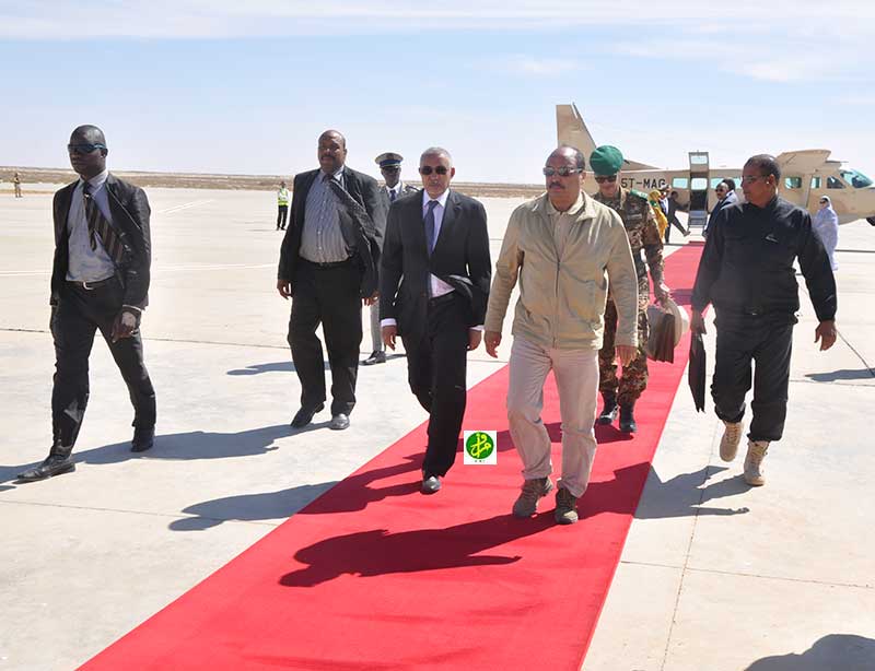 Le Président de la République regagne Nouakchott Le Président de la République regagne Nouakchott