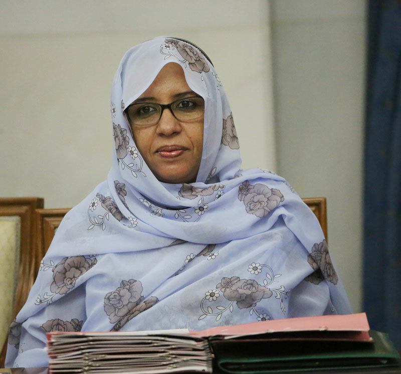 Hindou Mint Ainina se félicite de la liberté d'expression en Mauritanie