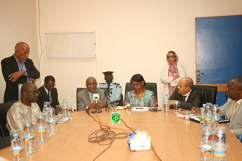 Conférence de presse du ministre de la santé et de la directrice régionale pour l’Afrique de l’OMS