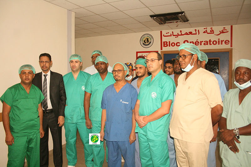 Une mission médicale espagnole effectue des opérations chirurgicales au centre d'orthopédie et des brûlures profondes de Nouakchott