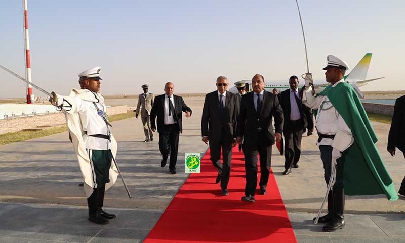 Le Président de la République regagne Nouakchott en provenance de France