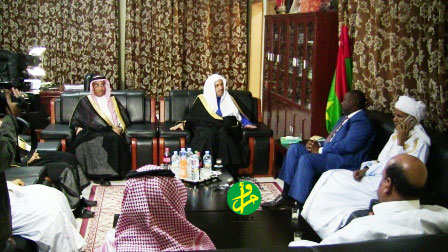 Le président de l'Assemblée Nationale reçoit le secrétaire général de la ligue mondiale islamique