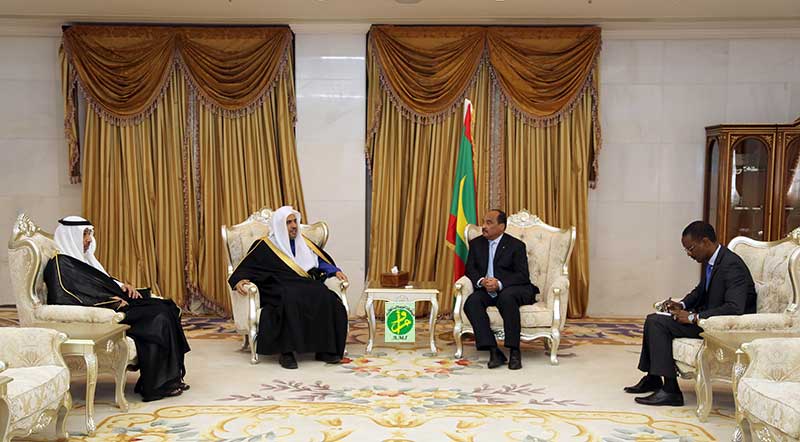 Le Président de la République reçoit le secrétaire général de la Ligue islamique mondiale