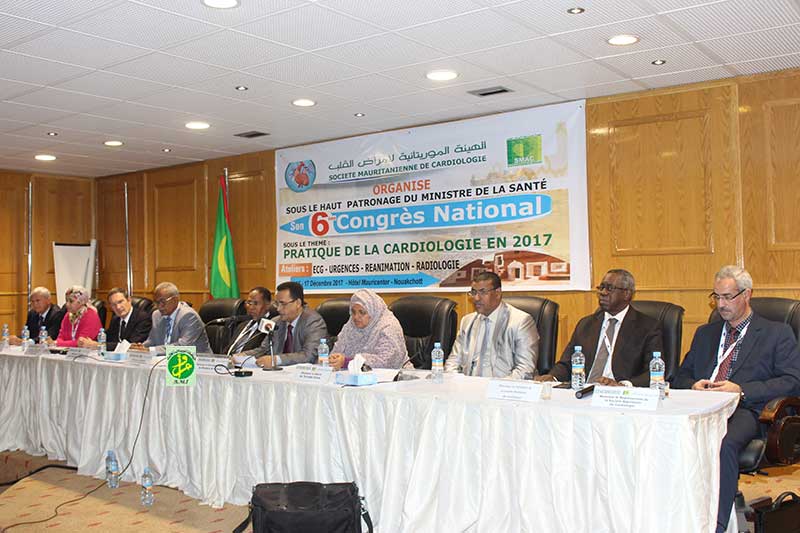 Tenue du 6e congrès national de la Société Mauritanienne de cardiologie
