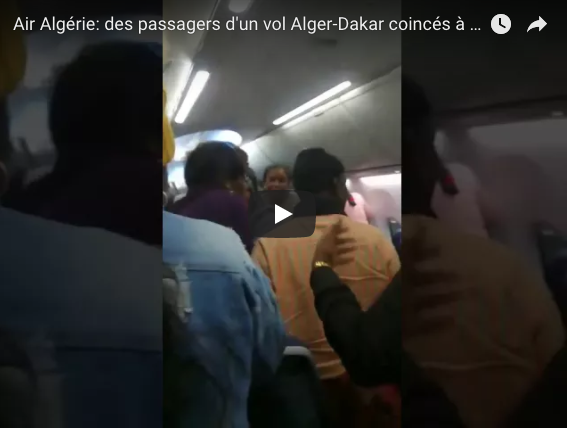 Air Algérie: des passagers d'un vol Alger-Dakar coincés à Nouakchott depuis 48H Air Algérie: des passagers d'un vol Alger-Dakar coincés à Nouakchott depuis 48H