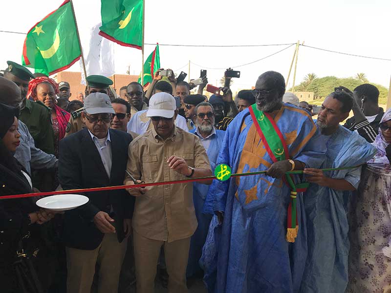 Le Directeur général de l’Agence Tadamoun inaugure une école à N’Diango