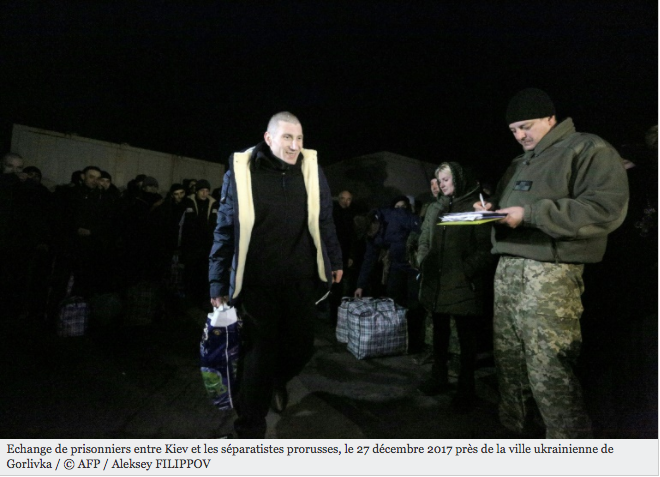 Echange massif de prisonniers entre Kiev et les séparatistes prorusses