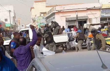 Marche pacifique réprimée (Communiqué IRA-Mauritanie)
