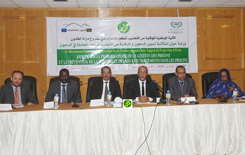 Lancement d’un atelier sur la problématique de la gestion des prisons et de la prévention de la torture et des mauvais traitements Lancement d’un atelier sur la problématique de la gestion des prisons et de la prévention de la torture et des mauvais traitements