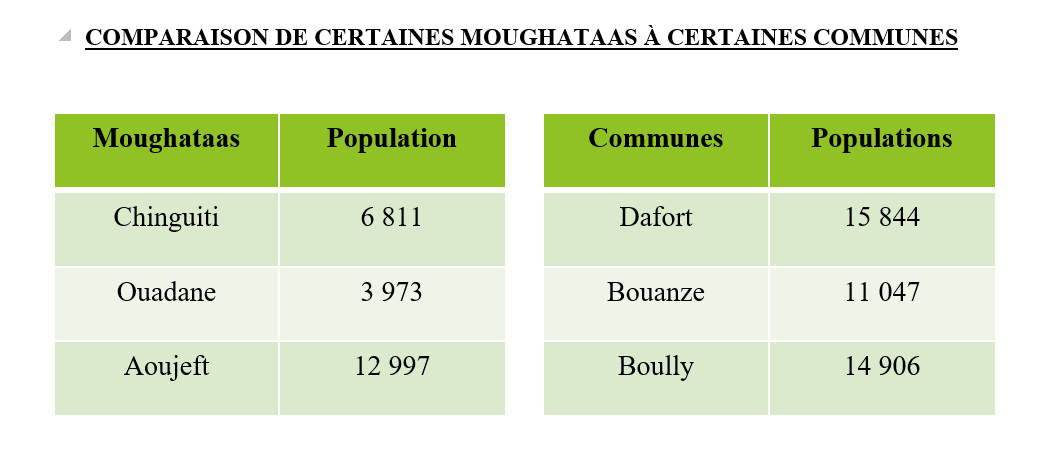 Mémorandum du Conseil Représentatif des Sooninko de Mauritanie concernant le dernier découpage administratif