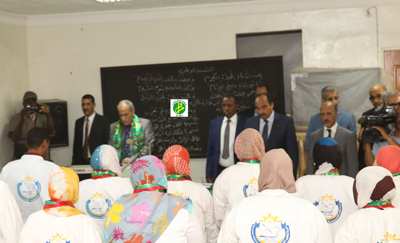 Le Président de la République visite l'Ecole Normale d’Instituteurs à Nouakchott Le Président de la République visite l'Ecole Normale d’Instituteurs à Nouakchott