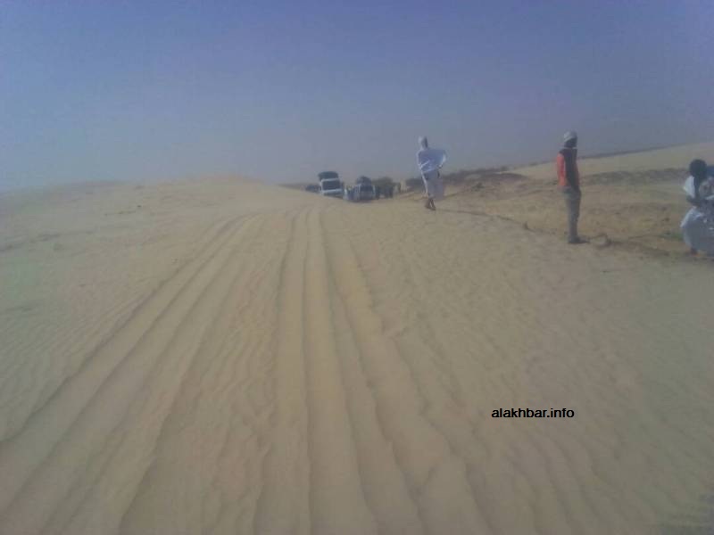 Les dunes coupent la route et isolent le Tagant