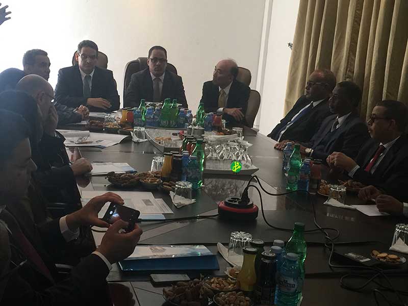 Le directeur général adjoint du FMI visite la zone franche et certains services relevant de la SNIM à Nouadhibou