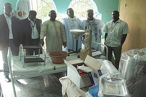 Brakna : Don de la World Vision aux postes de santé de M’Bagne