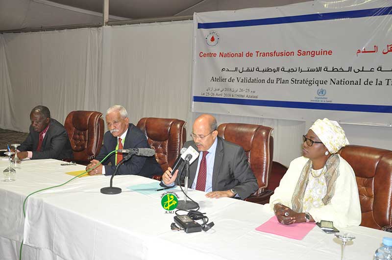 Atelier de validation du Plan Stratégique National de la Transfusion Sanguine 2018-2022