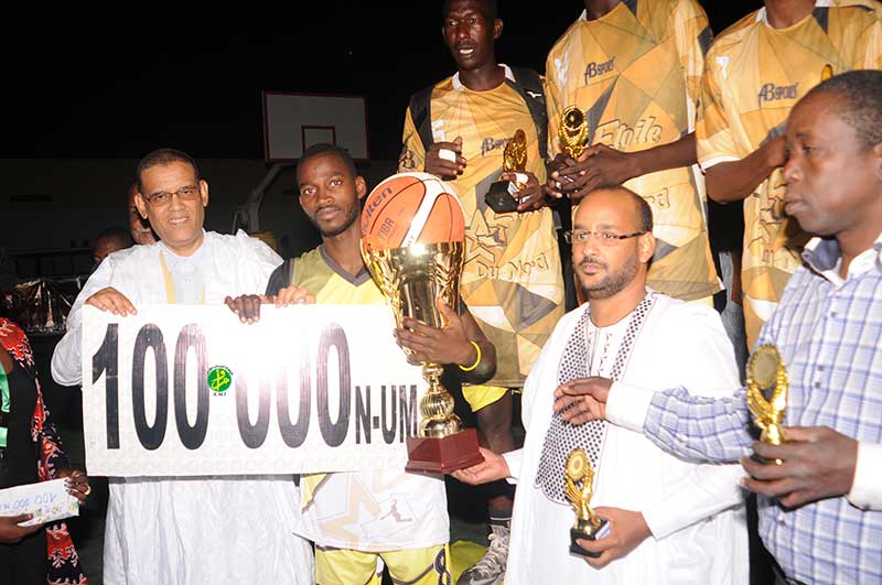 L’équipe ‘’Etoile du Nord’’ couronnée championne de Basketball Senior