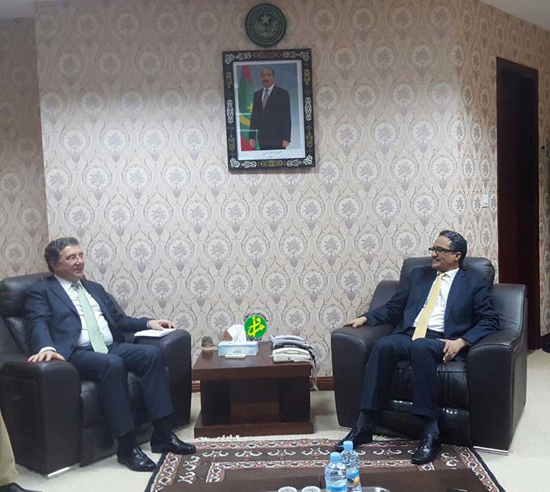 Le ministre des Affaires étrangères et de la Coopération reçoit l’envoyé spécial de l’UE pour le Sahel Le ministre des Affaires étrangères et de la Coopération reçoit l’envoyé spécial de l’UE pour le Sahel