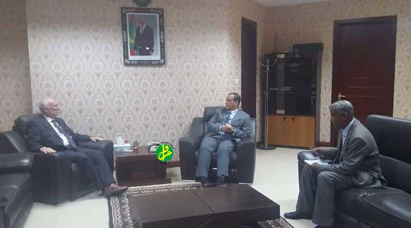 Le ministre des affaires étrangères reçoit le représentant résident du PNUD Le ministre des affaires étrangères reçoit le représentant résident du PNUD