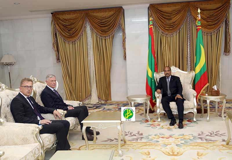 Le Président de la République reçoit l’envoyé spécial du secrétaire général de l’ONU pour le Sahara Occidental Le Président de la République reçoit l’envoyé spécial du secrétaire général de l’ONU pour le Sahara Occidental