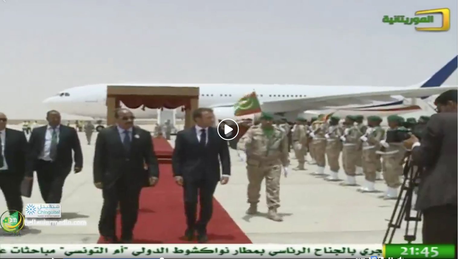 Macron a mis sa sécurité aux mains d’Aziz contrairement à d’Erdogan, Khadafi et d'autres...
