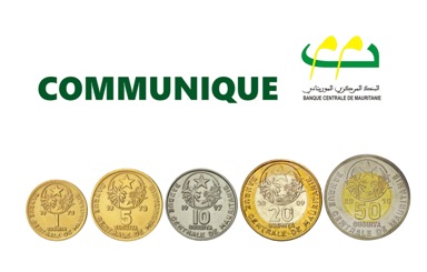 La BCM prolonge la période de circulation des pièces de monnaie de l’ancienne gamme (Communiqué)