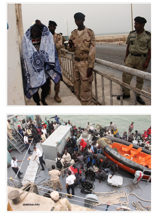 Mauritanie: 125 migrants, sauvés par la Garde-côtes