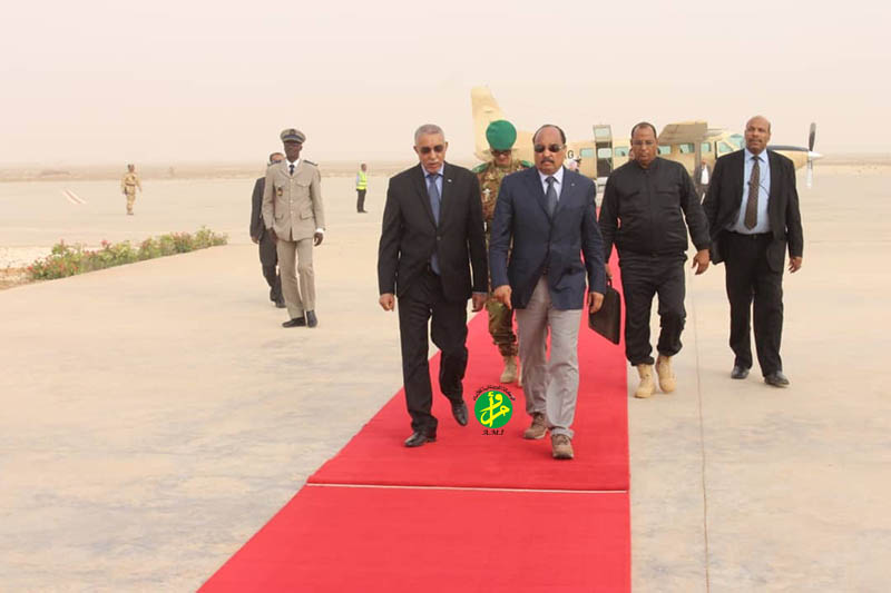 Retour du Président de la République à Nouakchott