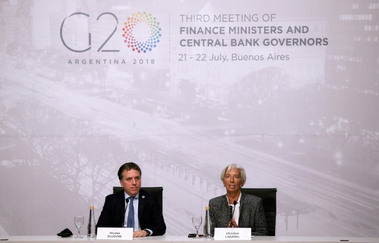 G20 Finances: Etats-Unis inflexibles, le bras de fer commercial perdure