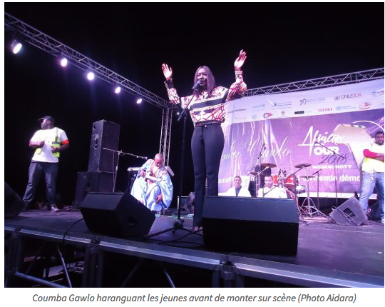 Concert à Nouakchott, Coumba Gawlo fait le plein au stade de Sebkha