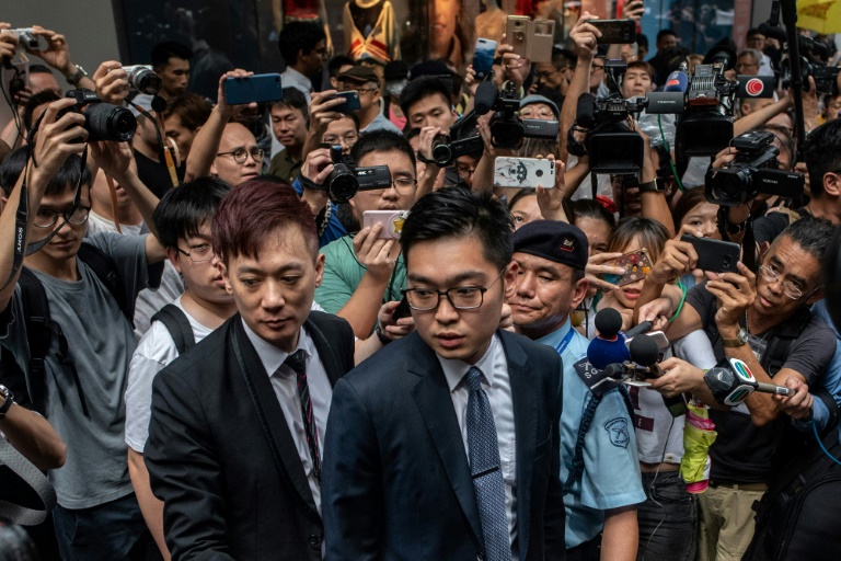 Hong Kong: un militant de l'indépendance attaque Pékin dans une intervention controversée